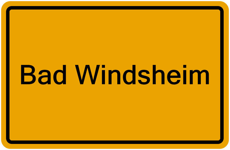 Handelsregister Bad Windsheim